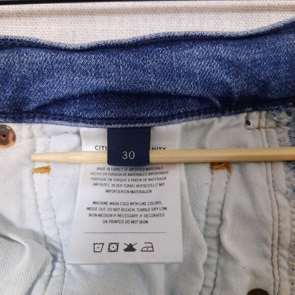 Citizens Of Humanity Charlotte Jeans Size 30 High Rise Straight Leg Button-Fly - Picture 11 of 13